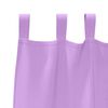 vidaXL Rideaux occultants avec anneaux 2 pcs Violet 175 x 140 cm