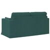 vidaXL Canap&eacute; Vert fonc&eacute; 158 x 78 x 80 cm tissu