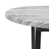 vidaXL Table basse Gris 80 x 40 x 40.5 cm Bois d'ingénierie et métal
