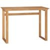 vidaXL Bureau 100x45x75 cm Bois de teck massif