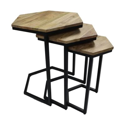 HSM Collection Ensemble de tables basses 3 pcs