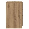 vidaXL Cabinet de chevet avec tiroir Ch&ecirc;ne artisanal 40 x 40 x 63 cm