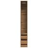 vidaXL Garde-robe ch&ecirc;ne artisanal 30x50x200 cm bois d'ing&eacute;nierie