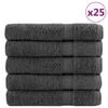 vidaXL Serviettes de sauna de qualit&eacute; sup&eacute;rieure SOLUND 25 pcs