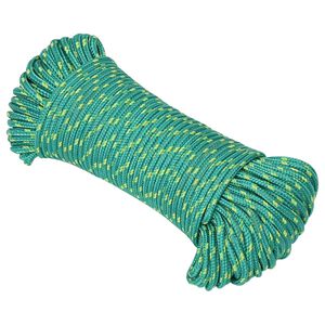 vidaXL Corde utilitaire polyvalente 3 mm 100 m Vert PP