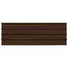 vidaXL Panneaux de toiture 12 pcs Acier galvanisé Marron