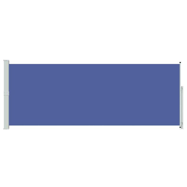 vidaXL Auvent lat&eacute;ral r&eacute;tractable de patio 180x500 cm Bleu