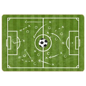 vidaXL Tapis enfant 160x230cm terrain de football lavable