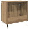 vidaXL Armoire de salle de bain ch&ecirc;ne artisanal 58x33x60 cm