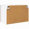 vidaXL Armoire suspendue Bois ancien et Blanc 60 x 31 x 40 cm