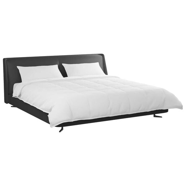 vidaXL Ensemble de Duvet avec oreiller 3 pcs Blanc Plume de canard