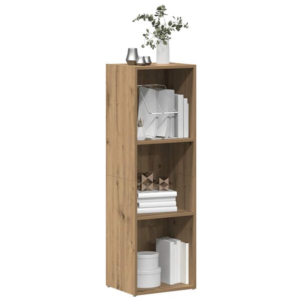 vidaXL Biblioth&egrave;que ch&ecirc;ne artisanal 36x30x114 cm bois d'ing&eacute;nierie
