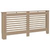 vidaXL Cache-radiateur 172x19x81,5 cm MDF