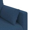 vidaXL Canap&eacute; Bleu Dimensions globales: 198 x 78 x 80 cm (l x P x H)