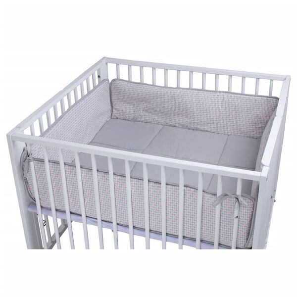 tiSsi Doublure pour parc pour enfants Moritz Pastel Losanges