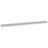 vidaXL Cordon d'auvent Gris clair 430 x 20 cm Toile