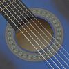 vidaXL Guitare classique de d&eacute;butants et enfants Bleu 3/4 36"