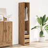 vidaXL Garde-robe ch&ecirc;ne artisanal 30x50x200 cm bois d'ing&eacute;nierie