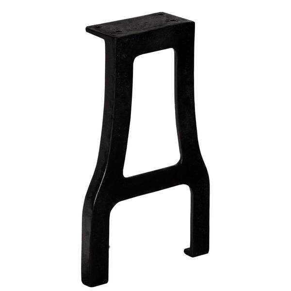 vidaXL Pied de banc 2 pcs Cadre en A Fonte