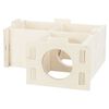 TRIXIE Maison pour rongeurs &agrave; 3 chambres 30x12x30 cm Bois
