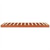vidaXL Cadre de lit sans matelas cire marron 140x200cm bois pin massif