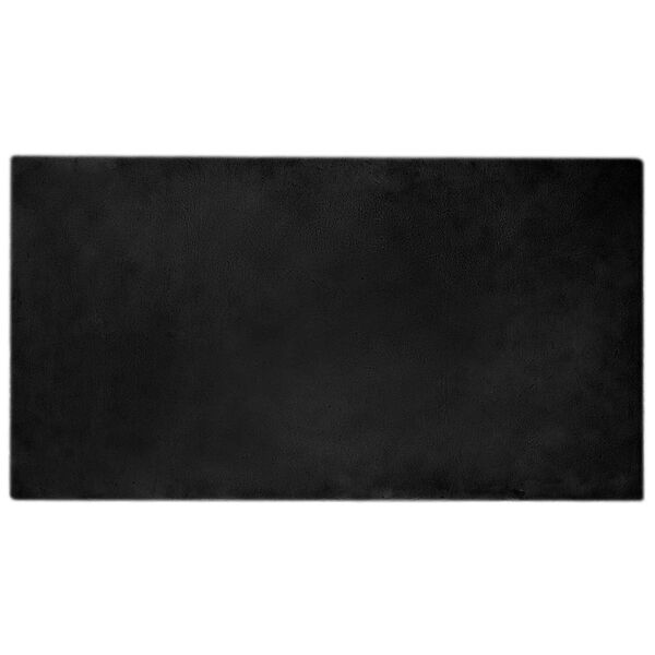 vidaXL Tapis en Fourrure Synth&eacute;tique de Lapin Olite Noir 60 x 110 cm