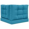 vidaXL Coussin de canap&eacute; d'ext&eacute;rieur 3 pcs Bleu royal Polyester