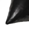 vidaXL Jeu de coussin lot de 2 PU 40 x 60 cm Noir
