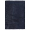 vidaXL Tapis shaggy &agrave; poils longs NAVARRA bleu marine 160x230 cm