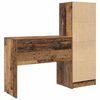 vidaXL Bureau avec tiroir 2 pcs Bois ancien