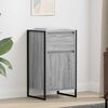 vidaXL Buffet Gris Sonoma 81 x 36 x 150.5 cm Bois d'ing&eacute;nierie