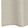 vidaXL Rideau en Voile 2 pcs Couleur sable 245 x 140 cm Polyester