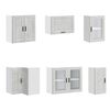 vidaXL Ensemble d'armoires de cuisine 11 pcs Porto bois d'ing&eacute;nierie
