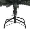 vidaXL Sapin de No&euml;l artificiel mince avec support Vert 240 cm PVC
