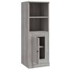 vidaXL Buffet haut sonoma gris 36x35,5x103,5 cm bois d'ing&eacute;nierie