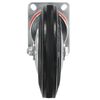 vidaXL 12 pcs Roulettes pivotantes 200 mm