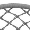 vidaXL Chaise à bascule en hamac 80 cm Gris