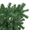vidaXL Arbre de No&euml;l artificiel pr&eacute;-&eacute;clair&eacute; &agrave; l'envers avec jeux de boules