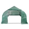 vidaXL Serre portable Cadre en acier 18 m&sup2;