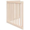 vidaXL Barri&egrave;re pour chien pliable &agrave; 2 panneaux 160 cm Bois de peuplier
