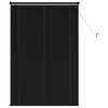 vidaXL Store V&eacute;nitien Noir 150 x 90 cm 25 mm PVC