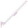 vidaXL Goulotte de c&acirc;ble 15x10 mm 30 m PVC
