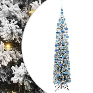 vidaXL Sapin de No&euml;l artificiel Vert 180 cm PVC et acier et plastique