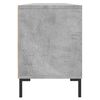 vidaXL Meuble TV gris b&eacute;ton 150x30x44,5 cm bois d'ing&eacute;nierie