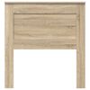 vidaXL T&ecirc;te de lit Ch&ecirc;ne Sonoma 80 cm Bois d'ing&eacute;nierie
