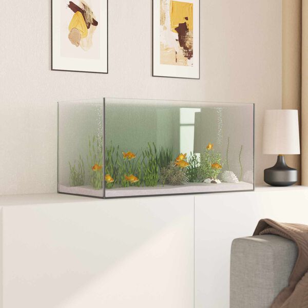 vidaXL Aquarium avec stockage Transparent 60 x 30 x 30 cm Verre