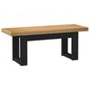 vidaXL Banc de salle &agrave; manger NOAIN 120 x 41 x 45 cm Pin massif