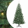 vidaXL Sapin de No&euml;l Vert 240 cm PVC