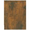 vidaXL Table de chevet Ch&ecirc;ne fum&eacute; 40x30x40 cm Bois d'ing&eacute;nierie