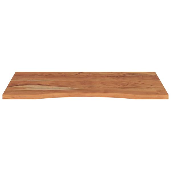 vidaXL Dessus de bureau 80x60x2,5cm rectangulaire bois massif d'acacia